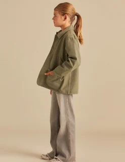 Nicoli Outwear<KHAKI JACKET Verde caza