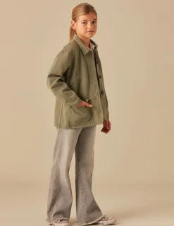 Nicoli Outwear<KHAKI JACKET Verde caza