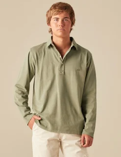 Nicoli Polos<KHAKI POLO SHIRT Fresa