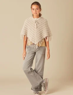 Nicoli Outwear|Knitwear<KNIT PONCHO Arena