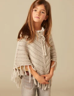 Nicoli Outerwear|Knitwear<KNIT PONCHO Arena