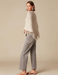 Nicoli Outerwear|Knitwear<KNIT PONCHO Arena