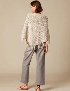 Nicoli Outerwear|Knitwear<KNIT PONCHO Arena