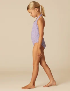 Nicoli Swimwear<LILAC BUTI SWIMSUIT Verde turquesa
