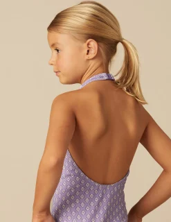 Nicoli Swimwear<LILAC BUTI SWIMSUIT Verde turquesa