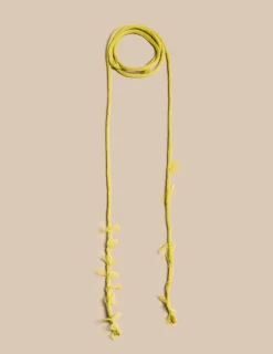 Nicoli Necklaces & Chokers<LIME CHIFFON NECKLACE Fresa