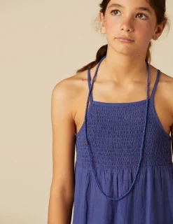 Nicoli Dresses<LONG BLUE DRESS Fresa