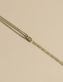 Nicoli Necklaces & Chokers<LONG GOLD CHAIN Dorados