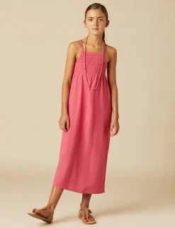 Nicoli Dresses<LONG PINK DRESS Fresa