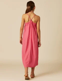 Nicoli Dresses<LONG PINK DRESS Fresa