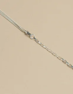 Nicoli Necklaces & Chokers<LONG SILVER CHAIN Dorados