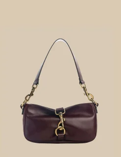 Nicoli Bags<Maroon Buckle Bag Negros