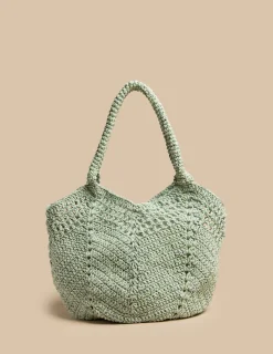 Nicoli Bags<MINT LUREX BAG Verde pera