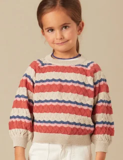 Nicoli Knitwear<MULTICOLOURED KNIT JUMPER Rojos