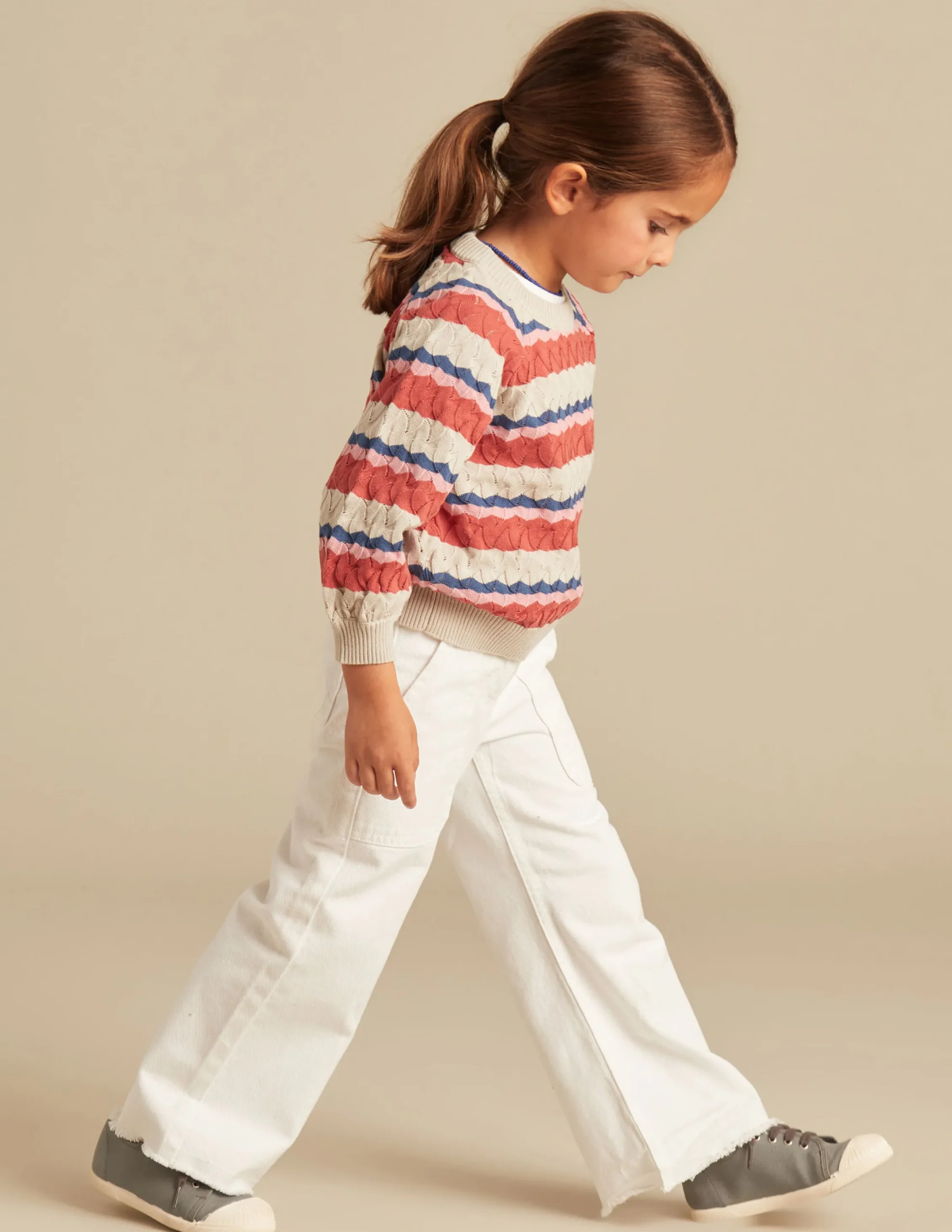 Nicoli Knitwear<MULTICOLOURED KNIT JUMPER Rojos