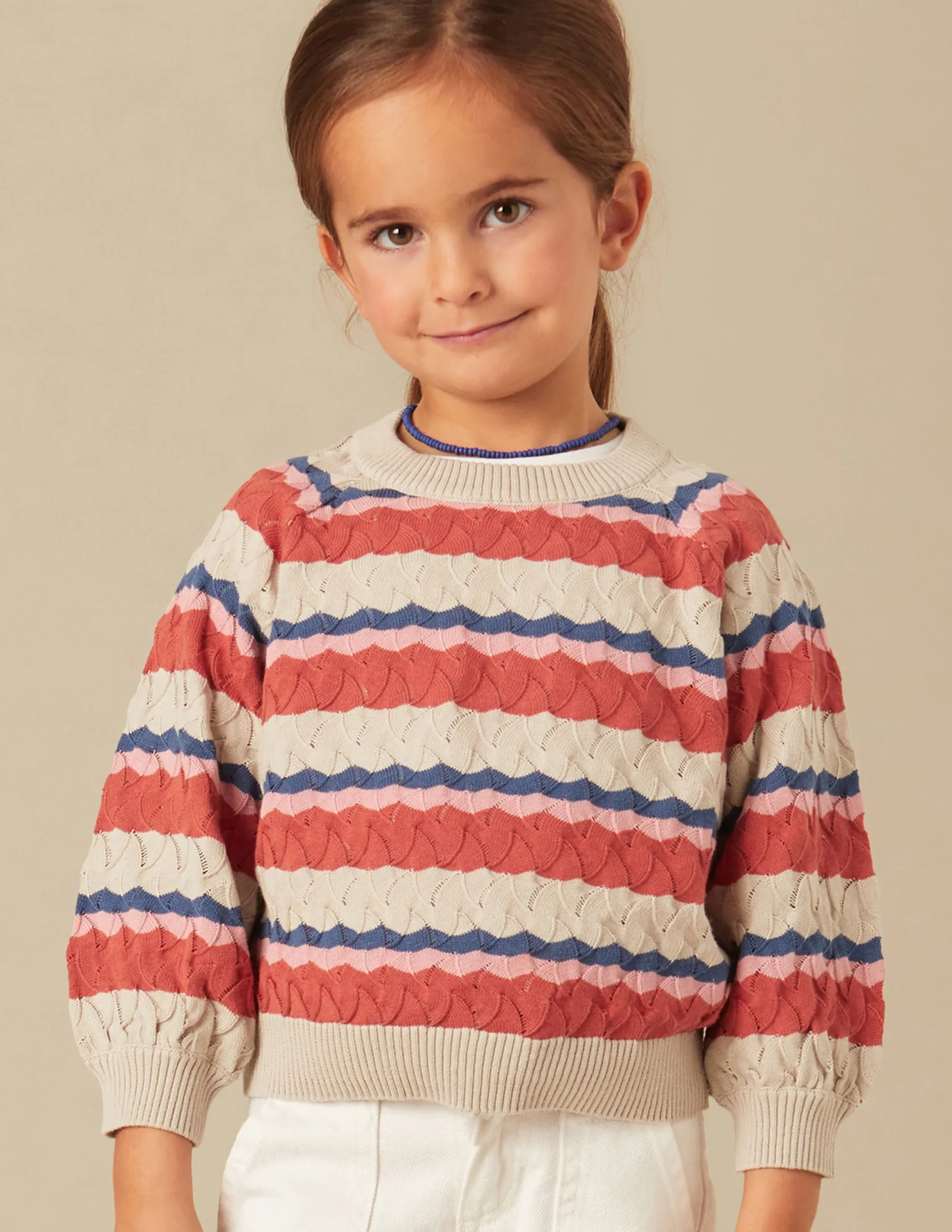 Nicoli Knitwear<MULTICOLOURED KNIT JUMPER Rojos