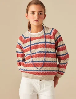 Nicoli Knitwear<MULTICOLOURED KNIT JUMPER Rojos