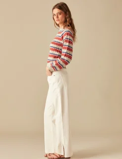 Nicoli Knitwear<MULTICOLOURED KNIT JUMPER Rojos