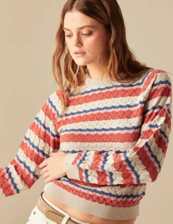 Nicoli Knitwear<MULTICOLOURED KNIT JUMPER Rojos