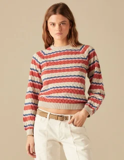 Nicoli Knitwear<MULTICOLOURED KNIT JUMPER Rojos