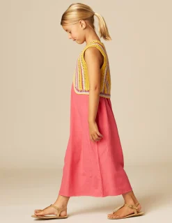 Nicoli Knitwear|Waistcoats<MUSTARD KNIT VEST Azules