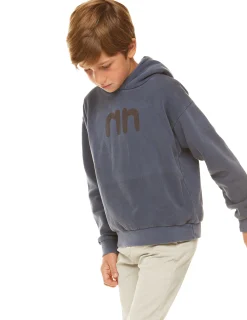 Nicoli Sweatshirts<NN BLUE HOODIE Azules