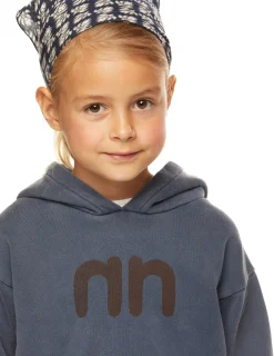 Nicoli Sweatshirts<NN BLUE HOODIE Azules