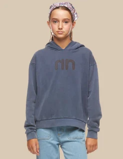 Nicoli Sweatshirts<NN BLUE HOODIE Azules