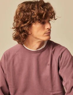 Nicoli Sweatshirts<NN DARK BERRY SWEATSHIRT Morados