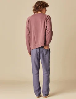 Nicoli Sweatshirts<NN DARK BERRY SWEATSHIRT Morados