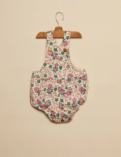 Nicoli Playsuits & Dungarees<PINK AND BLUE FLORAL PLAYSUIT Verdes claros