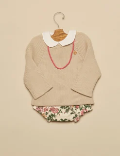 Nicoli Bloomers<PINK LUREX FLORAL BLOOMERS Verdes