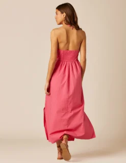 Nicoli Dresses<PINK STRAPS DRESS Fresa