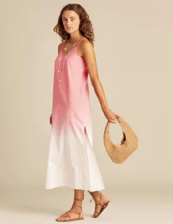 Nicoli Dresses<PINK TIE-DYE DRESS Fresa