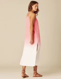 Nicoli Dresses<PINK TIE-DYE DRESS Fresa
