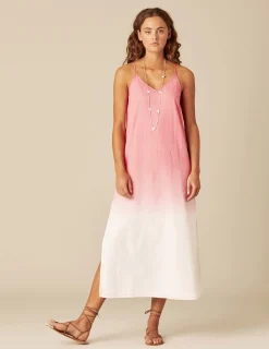 Nicoli Dresses<PINK TIE-DYE DRESS Fresa
