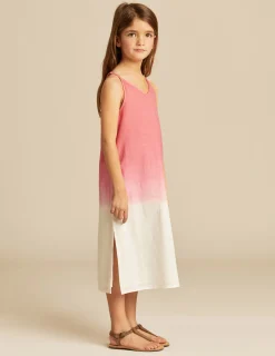Nicoli Dresses<PINK TIE-DYE DRESS Amarillos