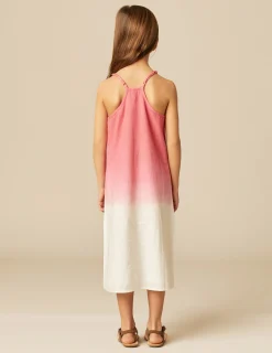 Nicoli Dresses<PINK TIE-DYE DRESS Amarillos