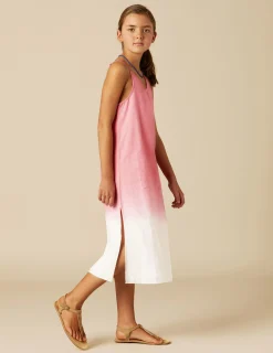 Nicoli Dresses<PINK TIE-DYE DRESS Fresa