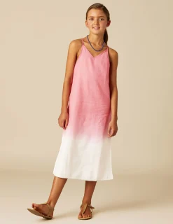 Nicoli Dresses<PINK TIE-DYE DRESS Fresa