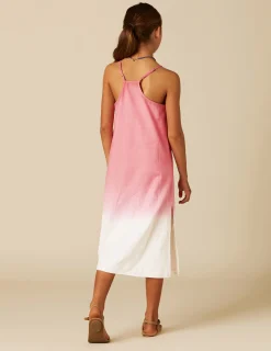 Nicoli Dresses<PINK TIE-DYE DRESS Fresa