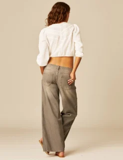 Nicoli Shirts & Blouses<PIN-TUCK LACED SHIRT Blancos