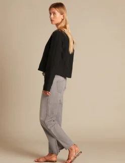 Nicoli Outerwear<QUILTED JACKET WITH SEQUINS Negros