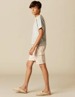 Nicoli Trousers<SAND CARGO SHORTS Arena