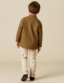 Nicoli Trousers<SAND CARGO TROUSERS Beiges