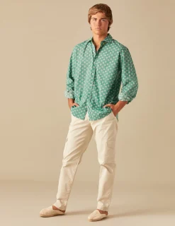 Nicoli Trousers<SAND CARGO TROUSERS Beiges