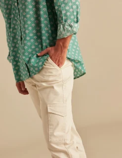 Nicoli Trousers<SAND CARGO TROUSERS Beiges