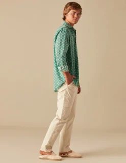 Nicoli Trousers<SAND CARGO TROUSERS Beiges