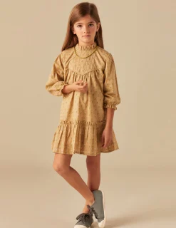 Nicoli Dresses<SAND FLORAL DRESS Arena