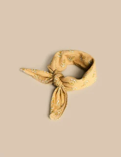 Nicoli Mini scarves|Neckerchiefs<SAND FLORAL SCARF Arena